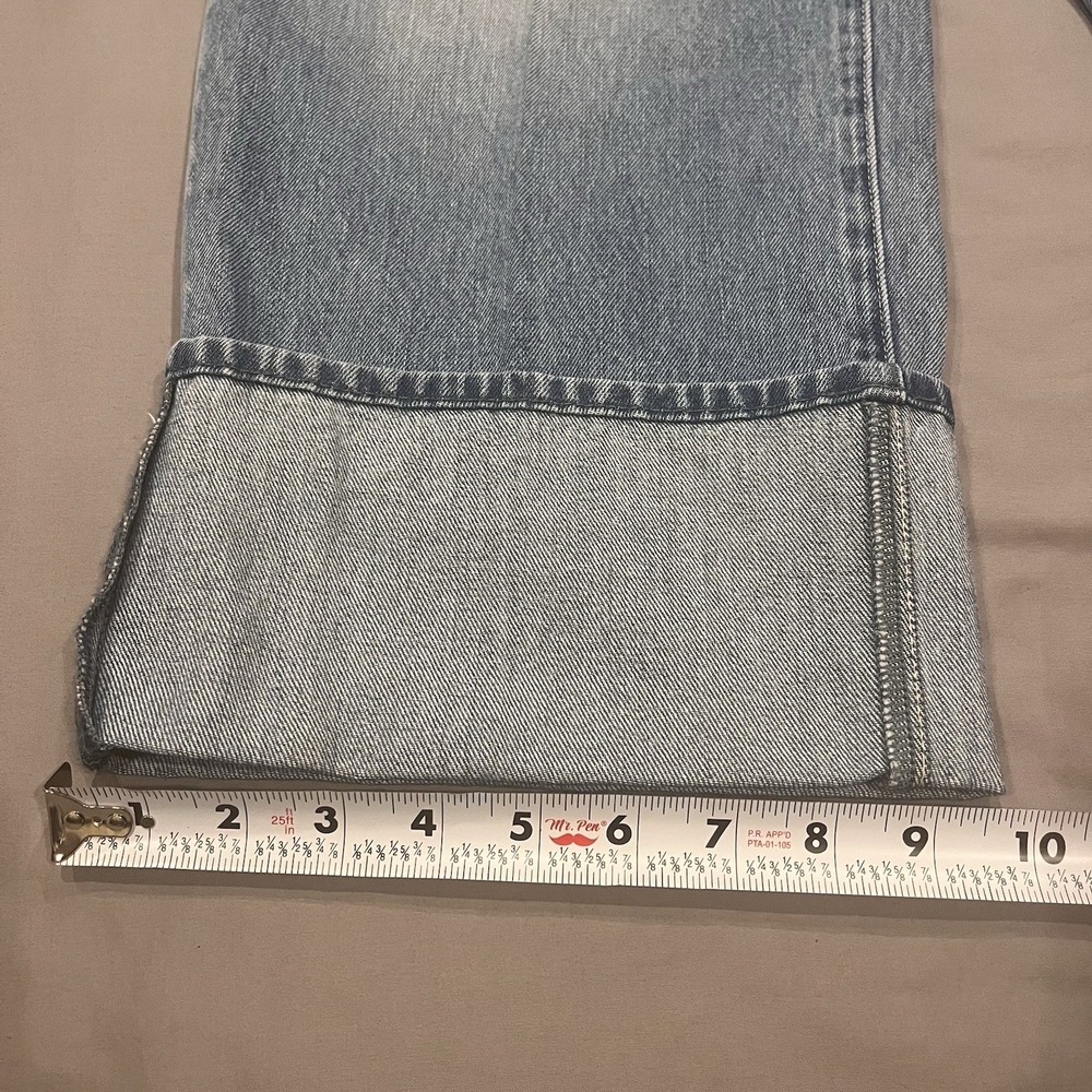 L'AGENCE Leighton Ultra High-Rise Cuff Stovepipe Cristo Size 34 Cotton NWT - Picture 4 of 11